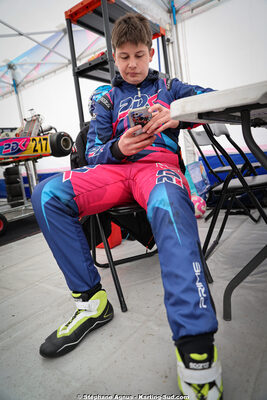 Julien SAINT-ARROMAN — 1 & 2/03/2025 : 1ère manche du Championnat du Sud au Pôle Mécanique Karting d’Alès (photos Stéphane Agnus) 2025 — karting