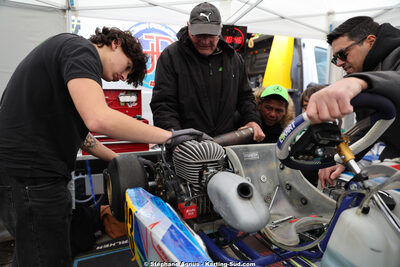 1 & 2/03/2025 : 1ère manche du Championnat du Sud au Pôle Mécanique Karting d’Alès (photos Stéphane Agnus) 2025 — karting