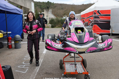 Patrice VEDEL — 1 & 2/03/2025 : 1ère manche du Championnat du Sud au Pôle Mécanique Karting d’Alès (photos Stéphane Agnus) 2025 — karting