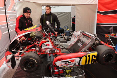 Bruno LACREUZE — 1 & 2/03/2025 : 1ère manche du Championnat du Sud au Pôle Mécanique Karting d’Alès (photos Stéphane Agnus) 2025 — karting
