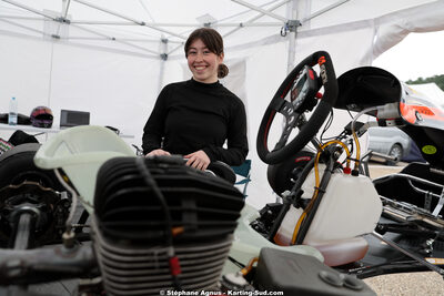 Laurena PEREIRA — 1 & 2/03/2025 : 1ère manche du Championnat du Sud au Pôle Mécanique Karting d’Alès (photos Stéphane Agnus) 2025 — karting