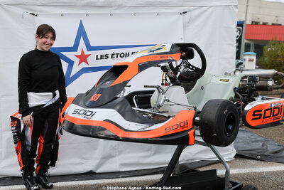 Laurena PEREIRA — 1 & 2/03/2025 : 1ère manche du Championnat du Sud au Pôle Mécanique Karting d’Alès (photos Stéphane Agnus) 2025 — karting