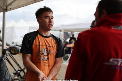 Jérémy BORT — 1 & 2/03/2025 : 1ère manche du Championnat du Sud au Pôle Mécanique Karting d’Alès (photos Stéphane Agnus) 2025 — karting