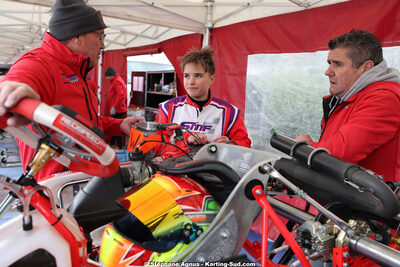 Paul GLEIZE — 1 & 2/03/2025 : 1ère manche du Championnat du Sud au Pôle Mécanique Karting d’Alès (photos Stéphane Agnus) 2025 — karting