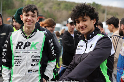1 & 2/03/2025 : 1ère manche du Championnat du Sud au Pôle Mécanique Karting d’Alès (photos Stéphane Agnus) 2025 — karting