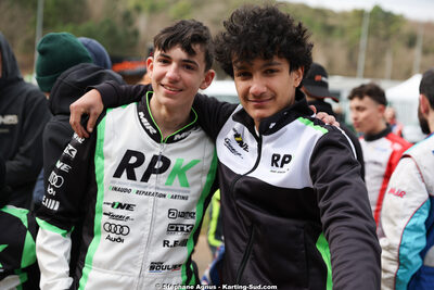 1 & 2/03/2025 : 1ère manche du Championnat du Sud au Pôle Mécanique Karting d’Alès (photos Stéphane Agnus) 2025 — karting