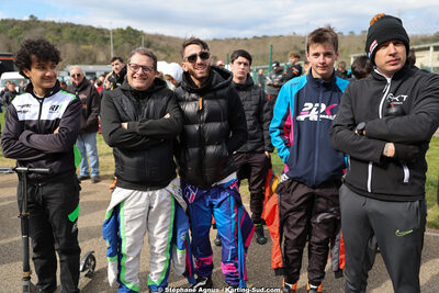 Patrick BRIVE — 1 & 2/03/2025 : 1ère manche du Championnat du Sud au Pôle Mécanique Karting d’Alès (photos Stéphane Agnus) 2025 — karting