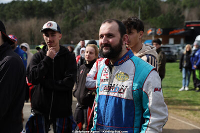 Guillaume GAUTHERON — 1 & 2/03/2025 : 1ère manche du Championnat du Sud au Pôle Mécanique Karting d’Alès (photos Stéphane Agnus) 2025 — karting
