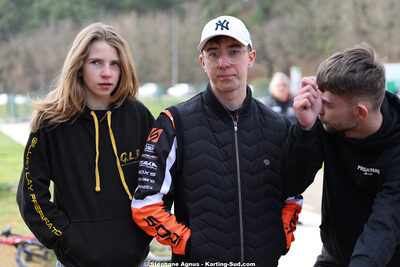 Cléa BOURACHOT — 1 & 2/03/2025 : 1ère manche du Championnat du Sud au Pôle Mécanique Karting d’Alès (photos Stéphane Agnus) 2025 — karting