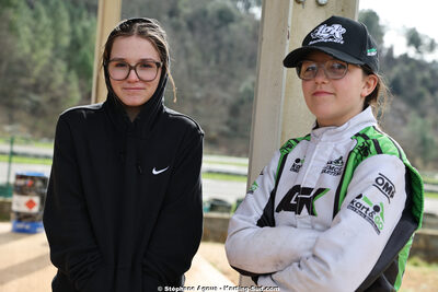 Charline CORDIER — 1 & 2/03/2025 : 1ère manche du Championnat du Sud au Pôle Mécanique Karting d’Alès (photos Stéphane Agnus) 2025 — karting