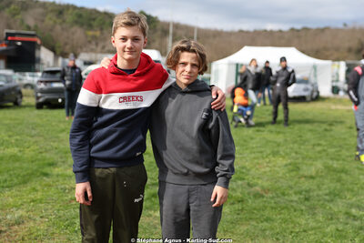 Teo POLICAND — 1 & 2/03/2025 : 1ère manche du Championnat du Sud au Pôle Mécanique Karting d’Alès (photos Stéphane Agnus) 2025 — karting