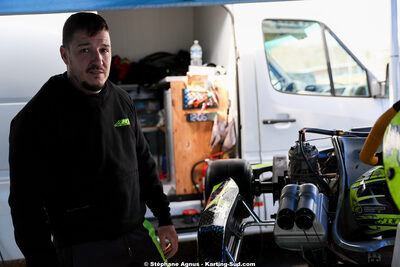 Guillaume RIGAL — 1 & 2/03/2025 : 1ère manche du Championnat du Sud au Pôle Mécanique Karting d’Alès (photos Stéphane Agnus) 2025 — karting