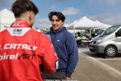 Noann ANDRES — 1 & 2/03/2025 : 1ère manche du Championnat du Sud au Pôle Mécanique Karting d’Alès (photos Stéphane Agnus) 2025 — karting