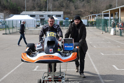 Kévin VACHET-VALAZ — 1 & 2/03/2025 : 1ère manche du Championnat du Sud au Pôle Mécanique Karting d’Alès (photos Stéphane Agnus) 2025 — karting