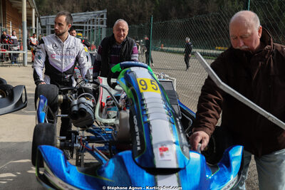 1 & 2/03/2025 : 1ère manche du Championnat du Sud au Pôle Mécanique Karting d’Alès (photos Stéphane Agnus) 2025 — karting