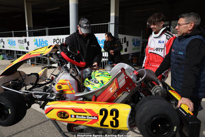 Eric CATALA, Sacha CATALA — 1 & 2/03/2025 : 1ère manche du Championnat du Sud au Pôle Mécanique Karting d’Alès (photos Stéphane Agnus) 2025 — karting