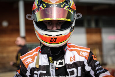Evan MAINIER — 1 & 2/03/2025 : 1ère manche du Championnat du Sud au Pôle Mécanique Karting d’Alès (photos Stéphane Agnus) 2025 — karting