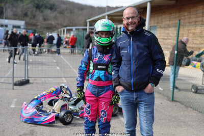 Gérard SAINT-ARROMAN — 1 & 2/03/2025 : 1ère manche du Championnat du Sud au Pôle Mécanique Karting d’Alès (photos Stéphane Agnus) 2025 — karting