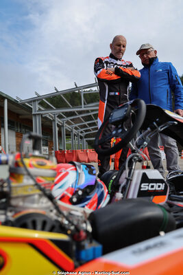 Serge TERRASSE — 1 & 2/03/2025 : 1ère manche du Championnat du Sud au Pôle Mécanique Karting d’Alès (photos Stéphane Agnus) 2025 — karting