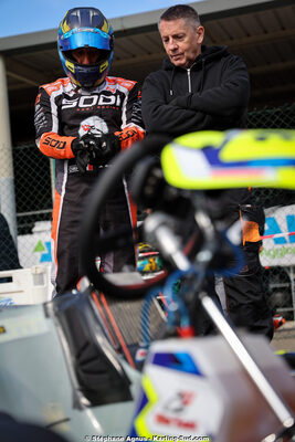 Sébastien ANDRES — 1 & 2/03/2025 : 1ère manche du Championnat du Sud au Pôle Mécanique Karting d’Alès (photos Stéphane Agnus) 2025 — karting