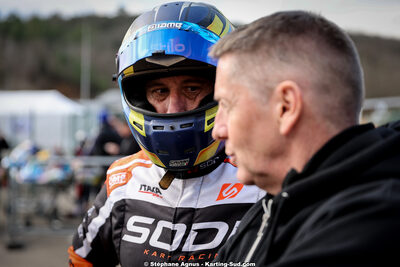 Sébastien ANDRES — 1 & 2/03/2025 : 1ère manche du Championnat du Sud au Pôle Mécanique Karting d’Alès (photos Stéphane Agnus) 2025 — karting