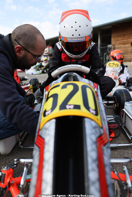 1 & 2/03/2025 : 1ère manche du Championnat du Sud au Pôle Mécanique Karting d’Alès (photos Stéphane Agnus) 2025 — karting