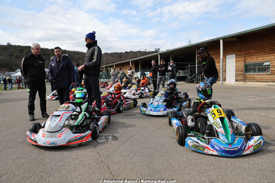 1 & 2/03/2025 : 1ère manche du Championnat du Sud au Pôle Mécanique Karting d’Alès (photos Stéphane Agnus) 2025 — karting