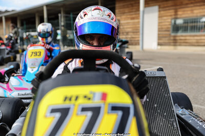 Garry FORTIER — 1 & 2/03/2025 : 1ère manche du Championnat du Sud au Pôle Mécanique Karting d’Alès (photos Stéphane Agnus) 2025 — karting