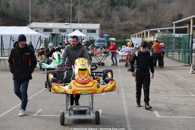 1 & 2/03/2025 : 1ère manche du Championnat du Sud au Pôle Mécanique Karting d’Alès (photos Stéphane Agnus) 2025 — karting