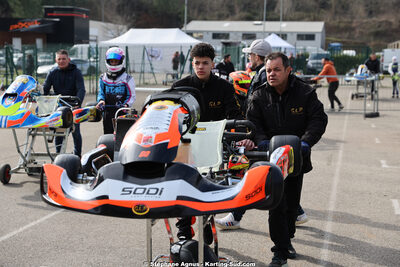 1 & 2/03/2025 : 1ère manche du Championnat du Sud au Pôle Mécanique Karting d’Alès (photos Stéphane Agnus) 2025 — karting