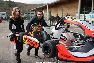 1 & 2/03/2025 : 1ère manche du Championnat du Sud au Pôle Mécanique Karting d’Alès (photos Stéphane Agnus) 2025 — karting