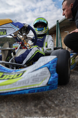 1 & 2/03/2025 : 1ère manche du Championnat du Sud au Pôle Mécanique Karting d’Alès (photos Stéphane Agnus) 2025 — karting