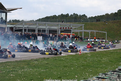 1 & 2/03/2025 : 1ère manche du Championnat du Sud au Pôle Mécanique Karting d’Alès (photos Stéphane Agnus) 2025 — karting