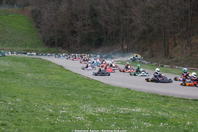 1 & 2/03/2025 : 1ère manche du Championnat du Sud au Pôle Mécanique Karting d’Alès (photos Stéphane Agnus) 2025 — karting