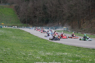 1 & 2/03/2025 : 1ère manche du Championnat du Sud au Pôle Mécanique Karting d’Alès (photos Stéphane Agnus) 2025 — karting