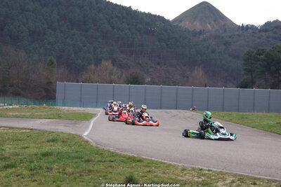 1 & 2/03/2025 : 1ère manche du Championnat du Sud au Pôle Mécanique Karting d’Alès (photos Stéphane Agnus) 2025 — karting