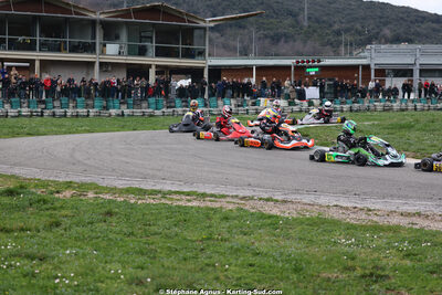 1 & 2/03/2025 : 1ère manche du Championnat du Sud au Pôle Mécanique Karting d’Alès (photos Stéphane Agnus) 2025 — karting