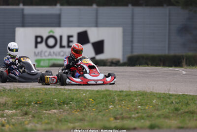 1 & 2/03/2025 : 1ère manche du Championnat du Sud au Pôle Mécanique Karting d’Alès (photos Stéphane Agnus) 2025 — karting