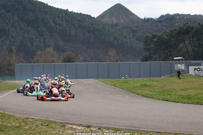 1 & 2/03/2025 : 1ère manche du Championnat du Sud au Pôle Mécanique Karting d’Alès (photos Stéphane Agnus) 2025 — karting