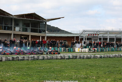 1 & 2/03/2025 : 1ère manche du Championnat du Sud au Pôle Mécanique Karting d’Alès (photos Stéphane Agnus) 2025 — karting