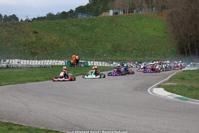 1 & 2/03/2025 : 1ère manche du Championnat du Sud au Pôle Mécanique Karting d’Alès (photos Stéphane Agnus) 2025 — karting