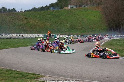 1 & 2/03/2025 : 1ère manche du Championnat du Sud au Pôle Mécanique Karting d’Alès (photos Stéphane Agnus) 2025 — karting