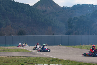 1 & 2/03/2025 : 1ère manche du Championnat du Sud au Pôle Mécanique Karting d’Alès (photos Stéphane Agnus) 2025 — karting