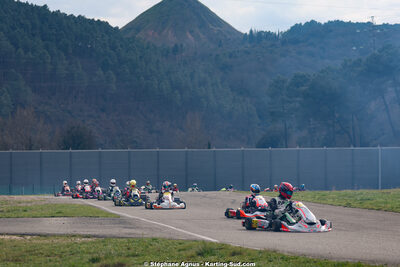 1 & 2/03/2025 : 1ère manche du Championnat du Sud au Pôle Mécanique Karting d’Alès (photos Stéphane Agnus) 2025 — karting