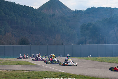 1 & 2/03/2025 : 1ère manche du Championnat du Sud au Pôle Mécanique Karting d’Alès (photos Stéphane Agnus) 2025 — karting