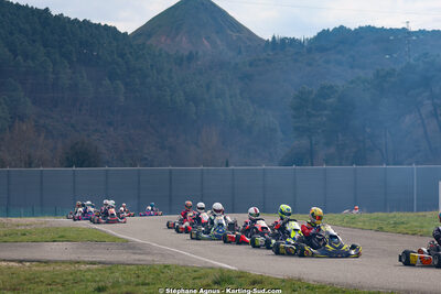 1 & 2/03/2025 : 1ère manche du Championnat du Sud au Pôle Mécanique Karting d’Alès (photos Stéphane Agnus) 2025 — karting