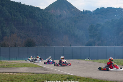 1 & 2/03/2025 : 1ère manche du Championnat du Sud au Pôle Mécanique Karting d’Alès (photos Stéphane Agnus) 2025 — karting