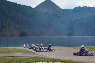 1 & 2/03/2025 : 1ère manche du Championnat du Sud au Pôle Mécanique Karting d’Alès (photos Stéphane Agnus) 2025 — karting