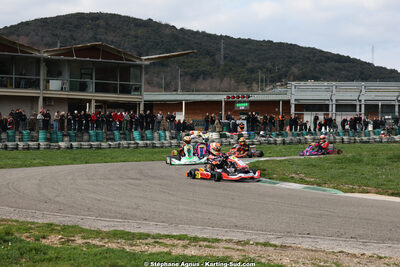 1 & 2/03/2025 : 1ère manche du Championnat du Sud au Pôle Mécanique Karting d’Alès (photos Stéphane Agnus) 2025 — karting