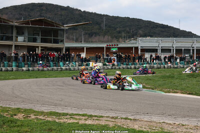 1 & 2/03/2025 : 1ère manche du Championnat du Sud au Pôle Mécanique Karting d’Alès (photos Stéphane Agnus) 2025 — karting
